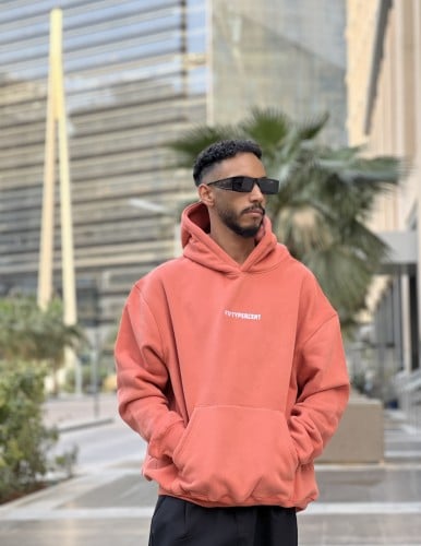 FIFTYPERCENT ORANGE HOODIE