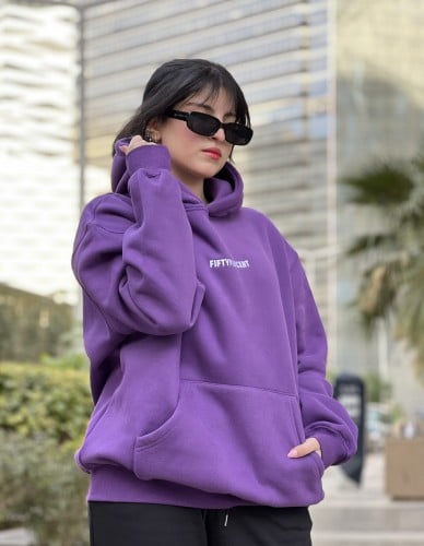 FIFTYPERCENT PURPLE HOODIE