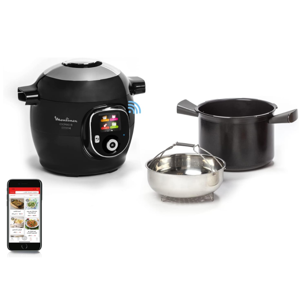 Moulinex Cookeo and Connect Multicooker Black