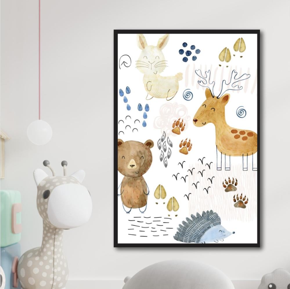 6 لوحات جدارية لغرف الأطفال تضيف المرح والخيال لعالمهم الصغير