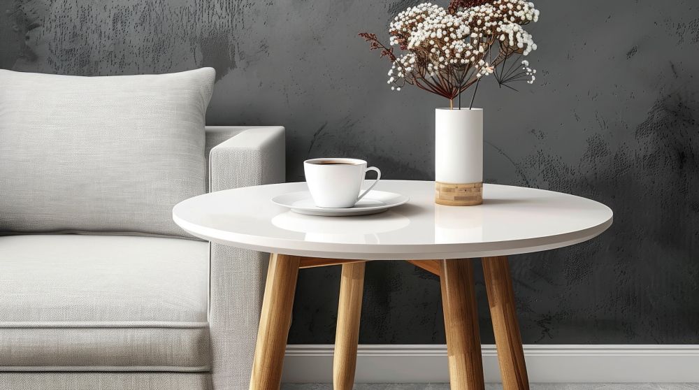 5  استخدامات للطاولات الجانبية في ديكور الصالة والمكتب وغرف النوم