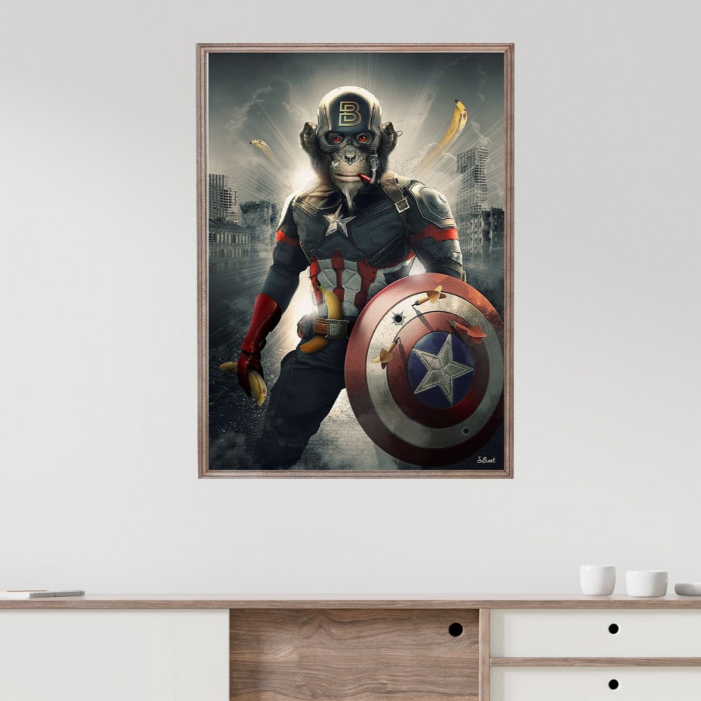 Tableaux décoratifs muraux – Forex – Captain America – eshopdéco