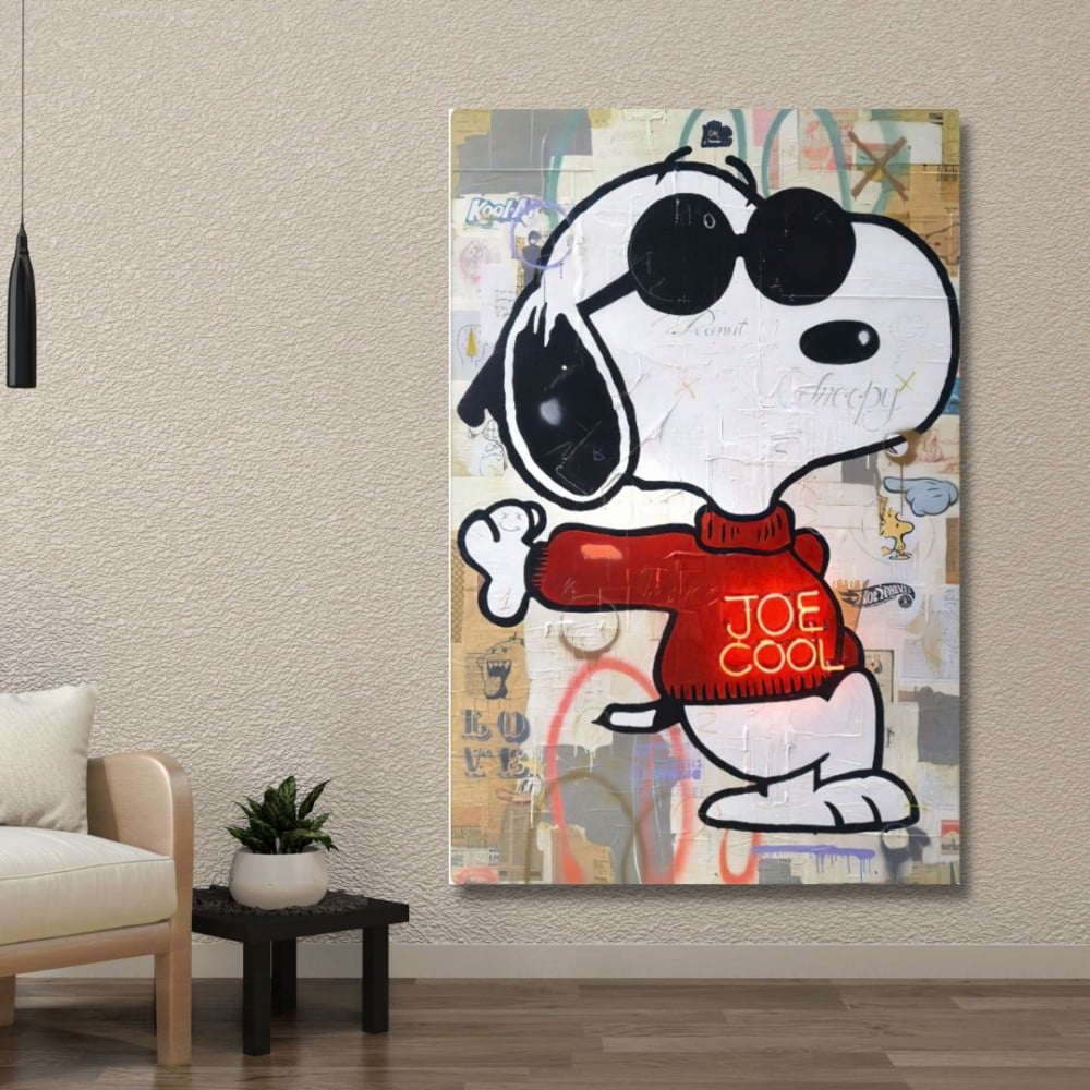 Printed wall art Snoopy Pop Art Mesaky