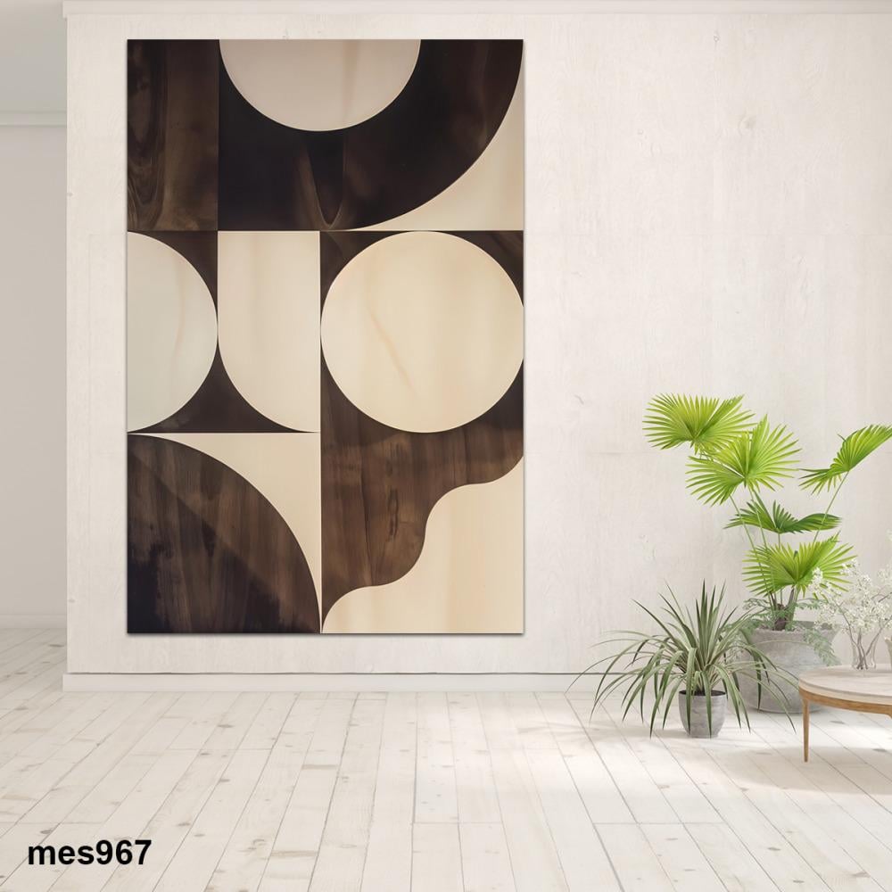 أجمل لوحات تجريدية هندسية لديكور منزلك هذا العام