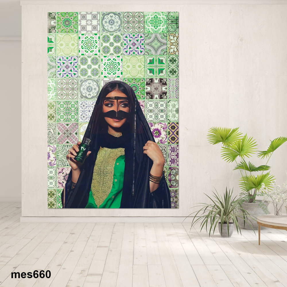 لوحة جدار مستطيلة