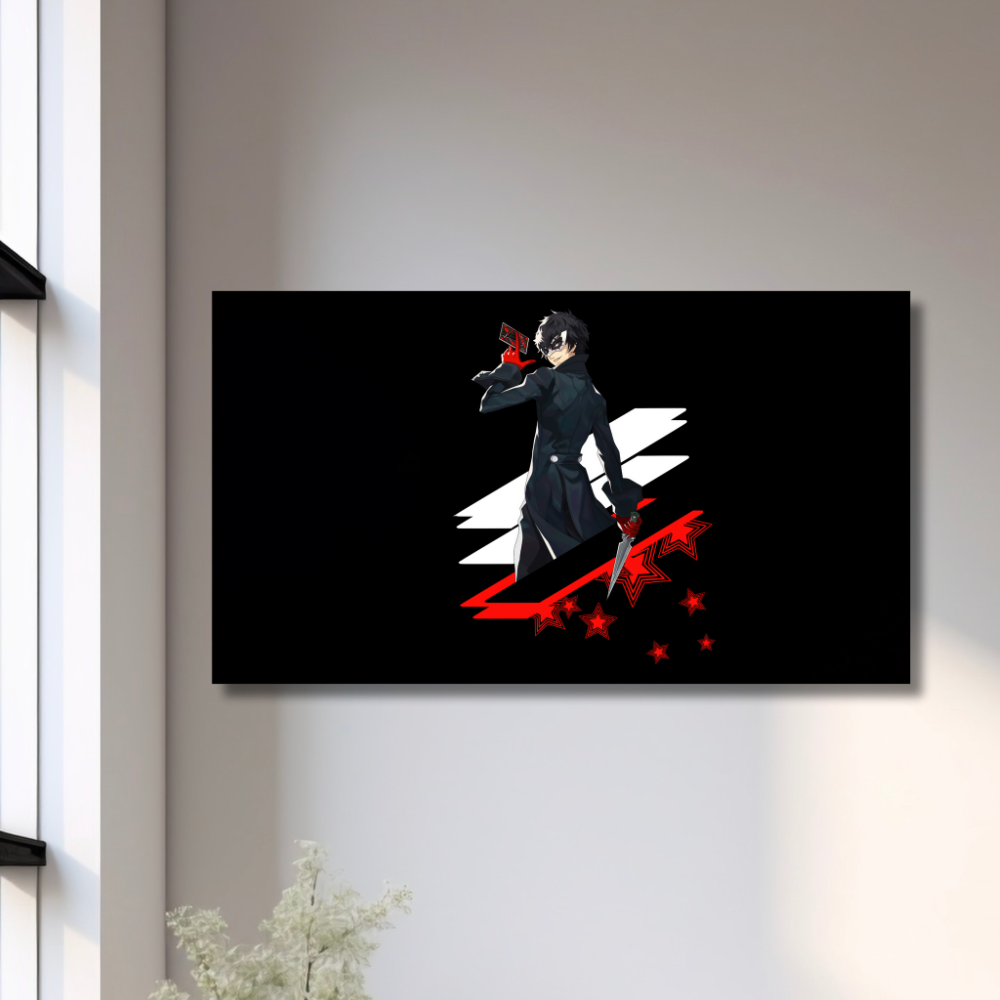 Joker printed wall art - anime - ميساكي Mesaky