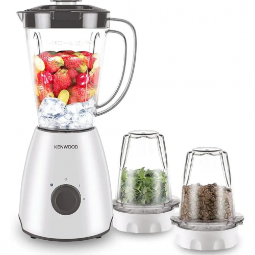Moulinex electric blender with chopper and grinder - 1.5 liter capacity -  450 watts - ميساكي Mesaky
