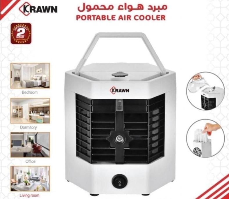 مراجعة مكيف متنقل ومنقي الهواء 3*1 من كراون وسعره في السوق