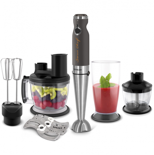 Sencor food processor hand blender 1000 watts - 20 speeds - 9 in 1