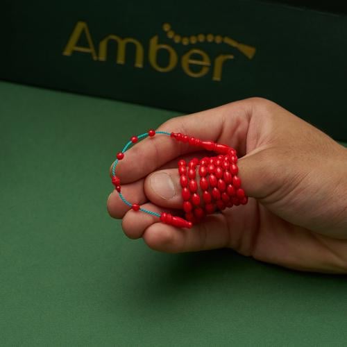 مساطر لون احمر زيتوني