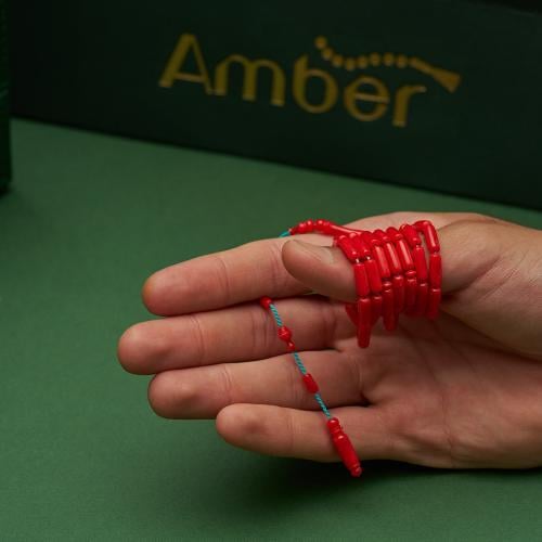 مساطر لون احمر برميلي