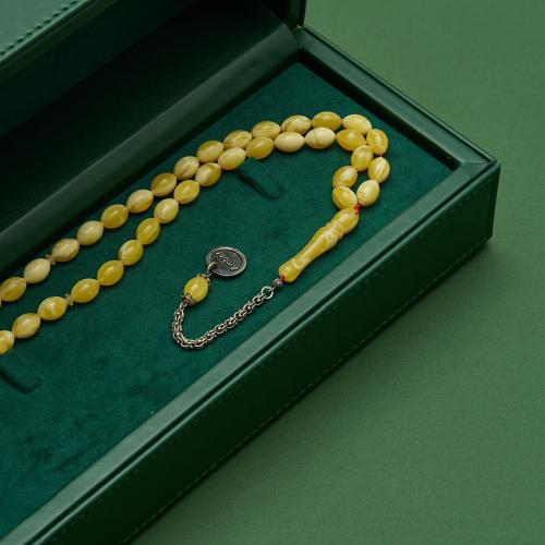 كهرمان مضغوط ليموني