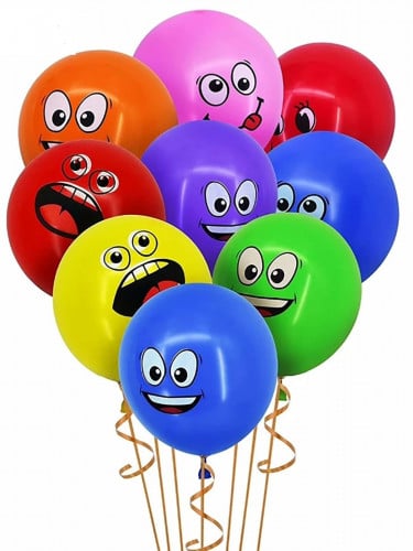 بالون هيليوم بأوجه (حبة)
