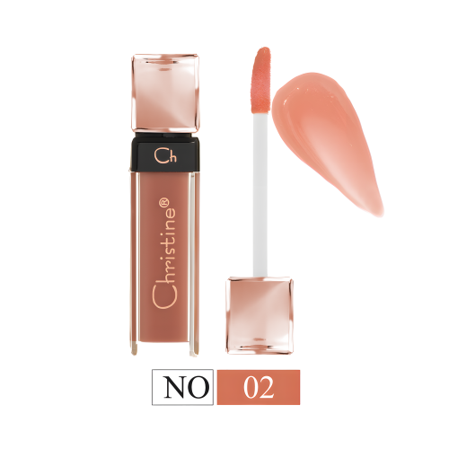 قلوس ملمع ومكبر الشفاه رقم 02 من كرستين CH-L2106