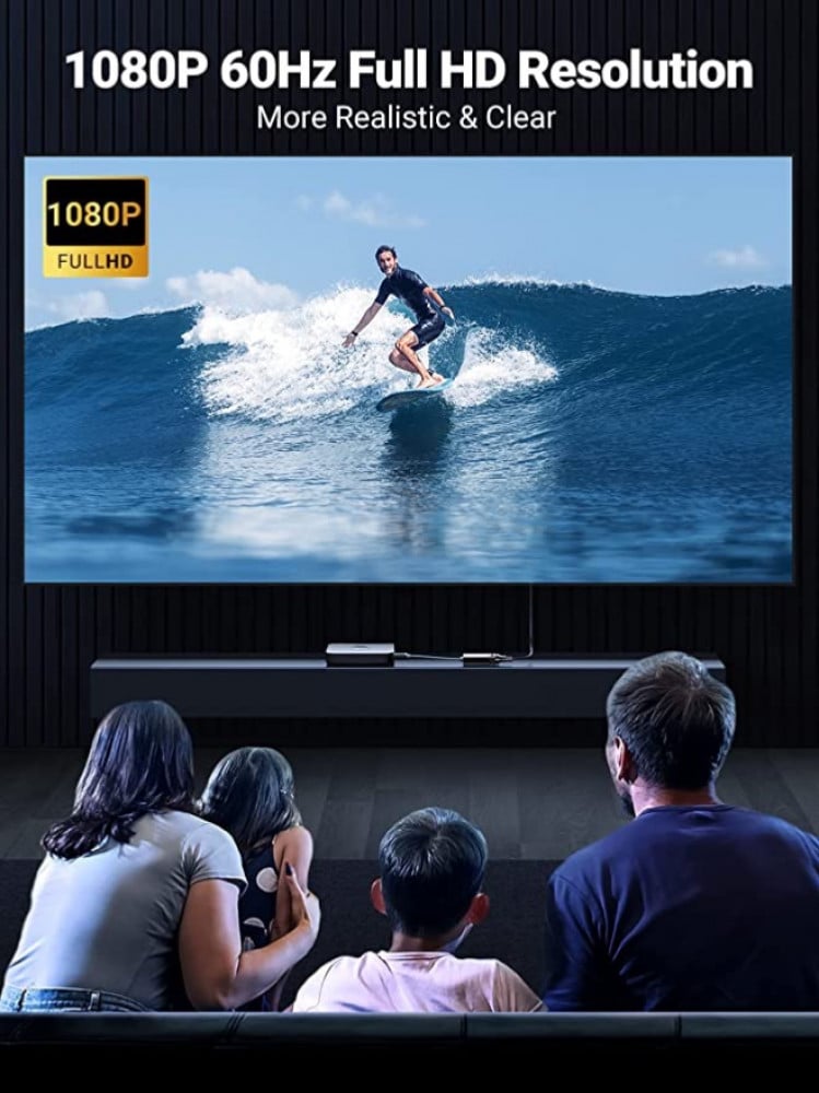 محول HDMI إلى VGA نشط مع مقبس صوت 3.5 مم