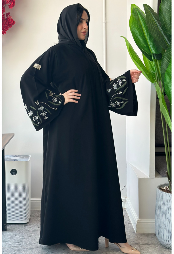 عباية كلوش بأكمام شك