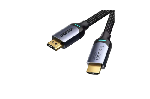 سلك تشويتيك قماشي مظفر من HDMI الى HDMI يدعم 8K وب...