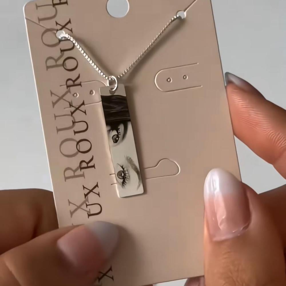 سلسال بحفر وطباعة صورة العيون