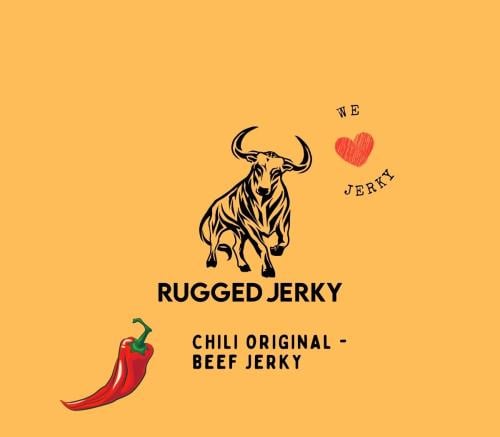 الطعم الأصلي حار - CHILI ORIGINAL BEEF JERKY (150)...