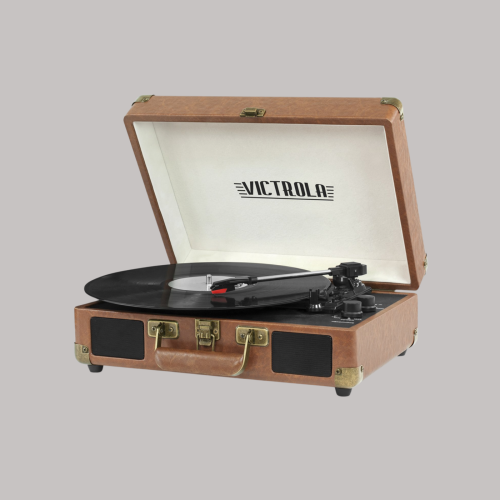مشغل اسطوانات Victrola - بني