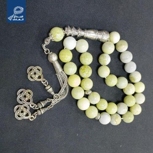 سبحة حجر عقيق برازيلي اصلي