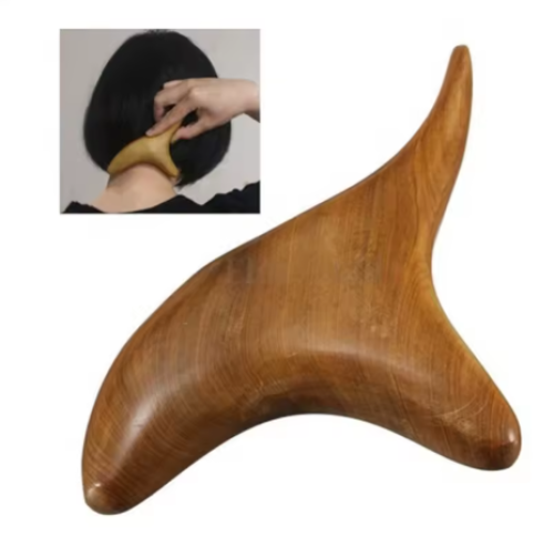 مدلك الجسم الخشبي المثلث