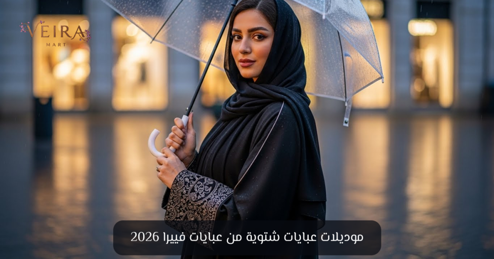 عبايات شتوية أنيقة | أحدث موديلات العبايات الشتوية 2026