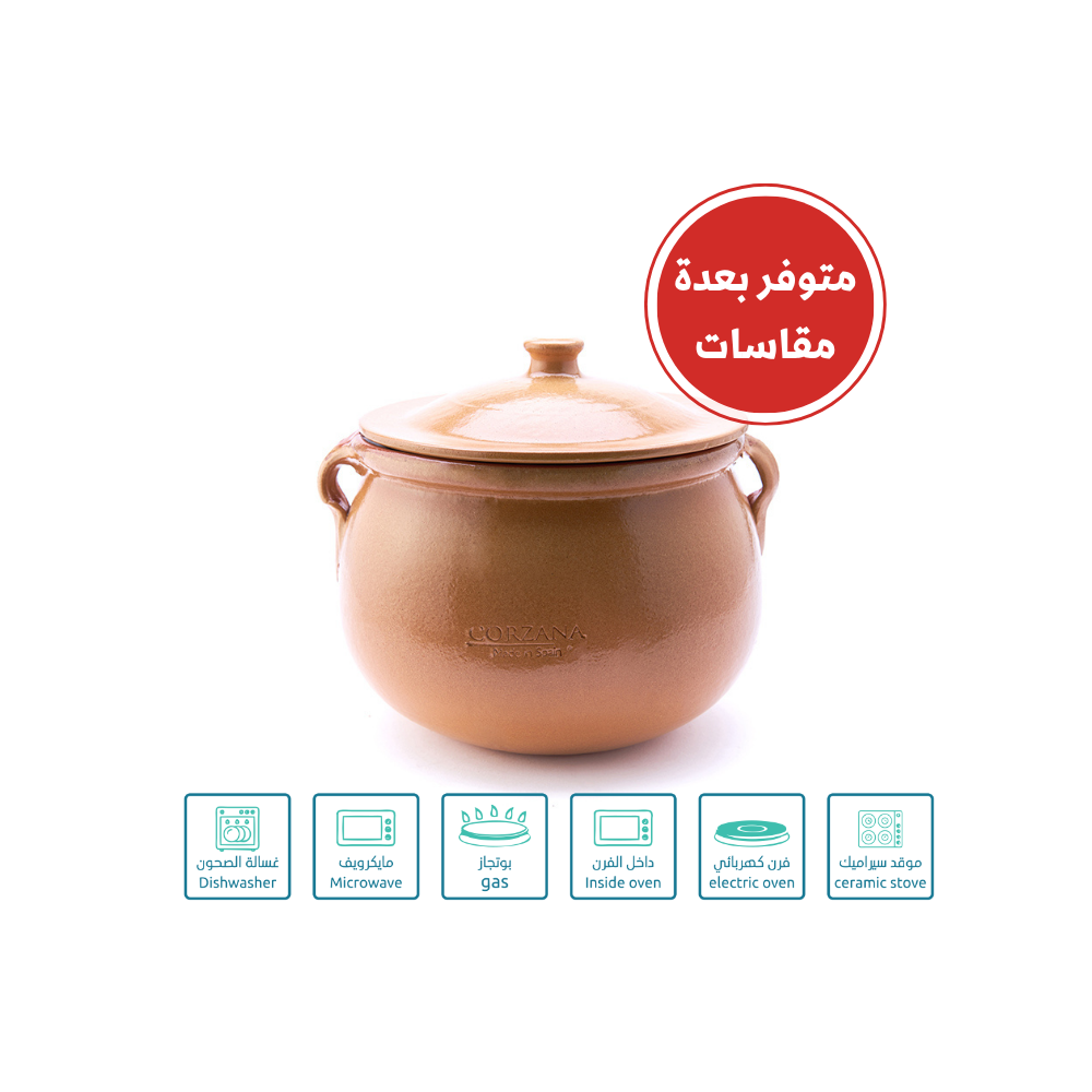 قدر فخار إسباني