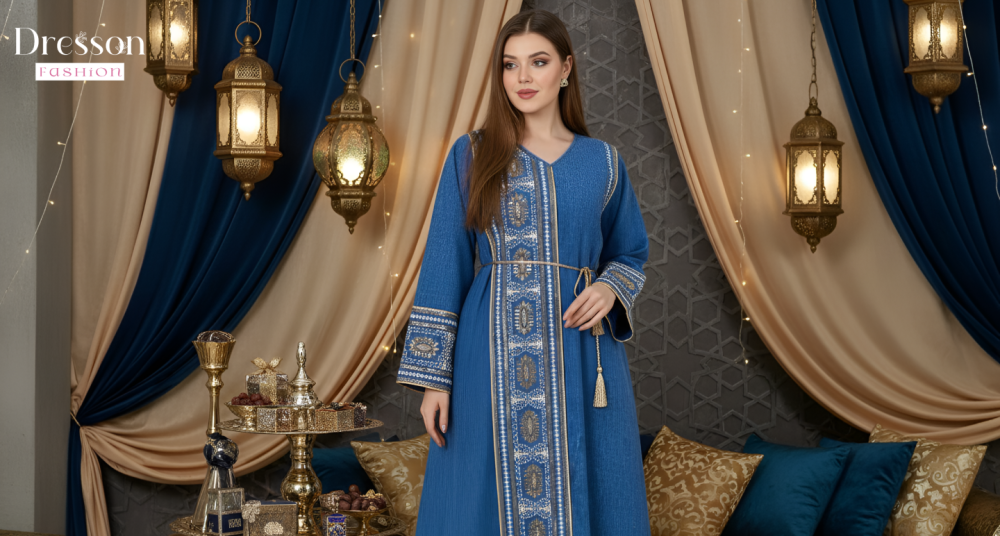 جلابيات رمضان مريحة وأنيقة للسهرات العائلية