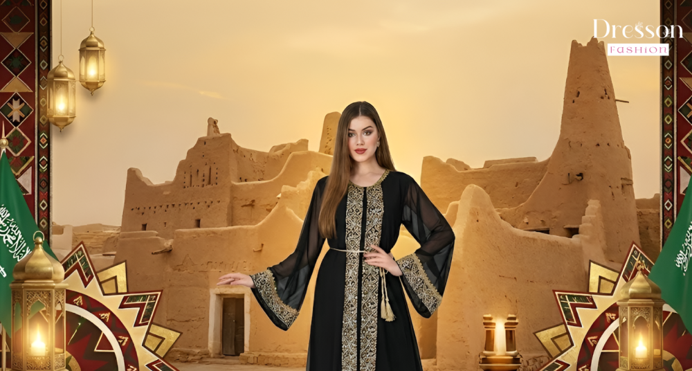 جلابيات يوم التأسيس السعودي بتصاميم تراثية أنيقة