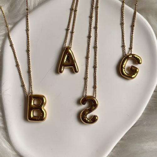 Letter necklace