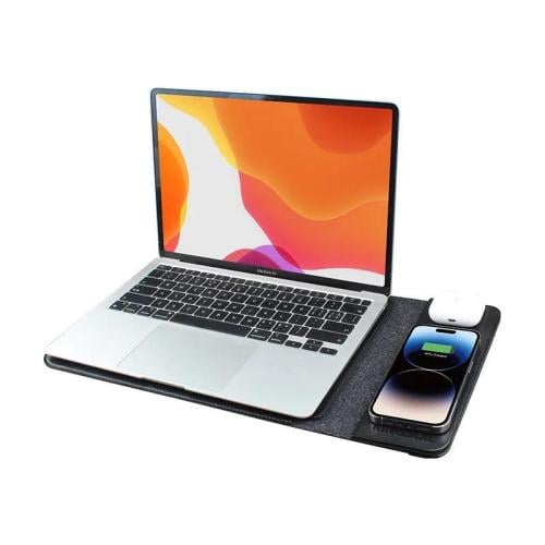 شنطة لابتوب مع شاحن لاسلكي(ازرق)