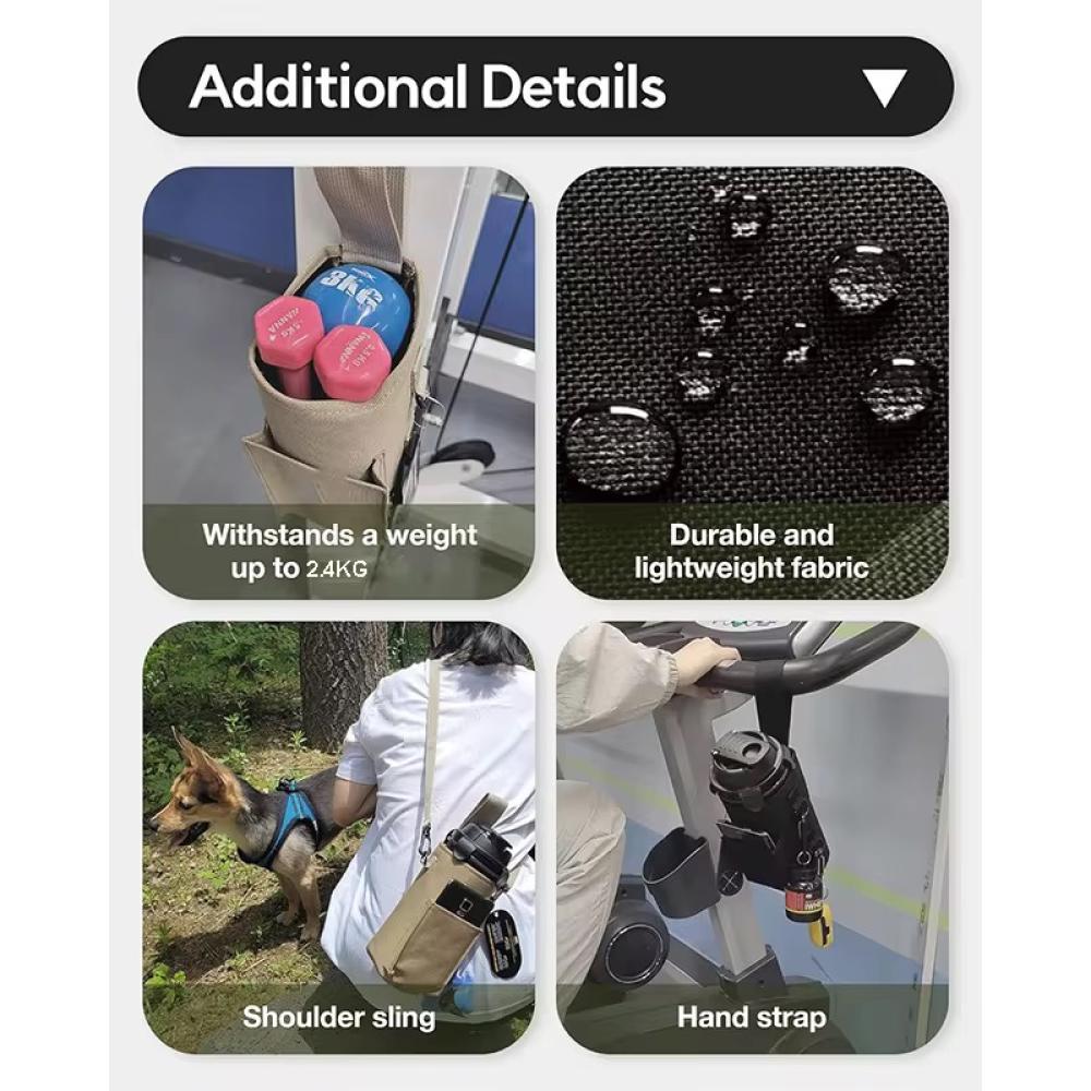 شنطة جم مع مغناطيس (اسود)