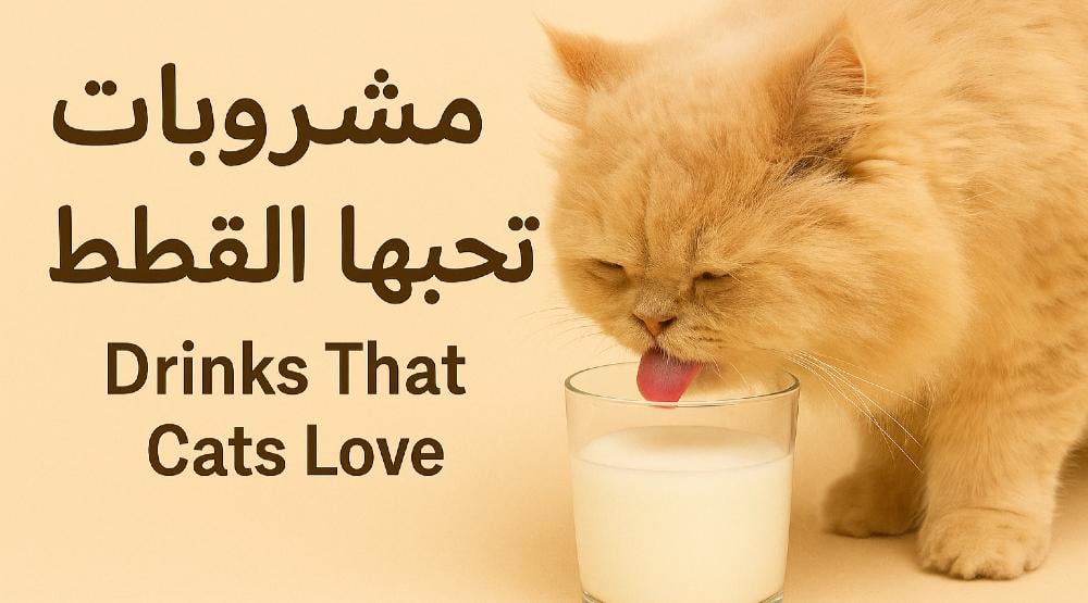 مشروبات تحبها القطط