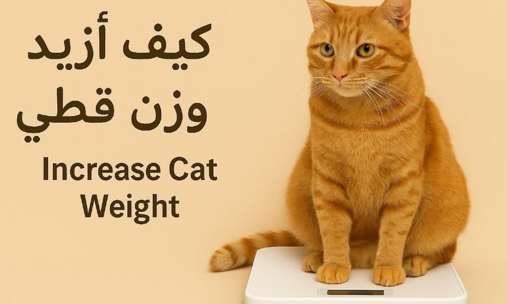 كيف ازيد وزن قطتي | increase cat weight