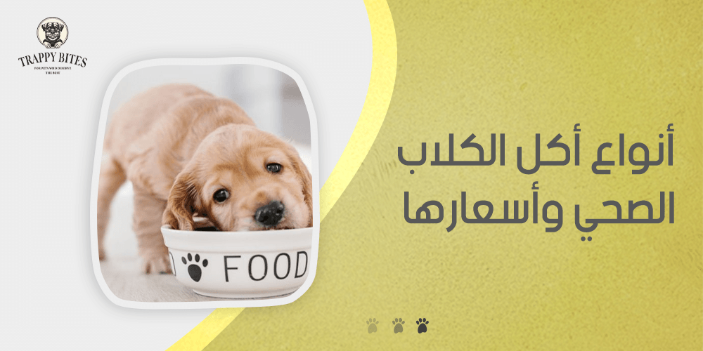 أنواع اكل الكلاب الصحي وأسعارها