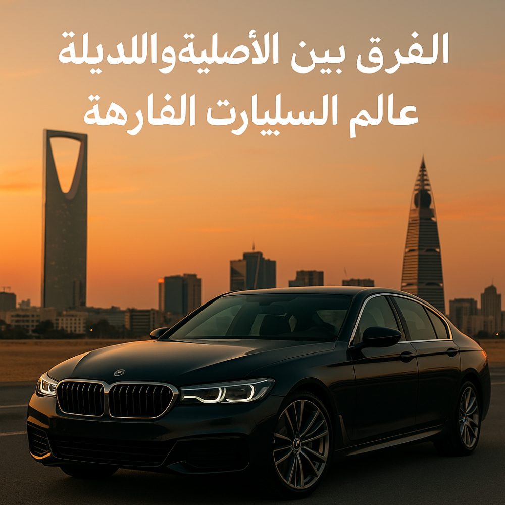 الفرق بين القطع الأصلية والبديلة في عالم السيارات الفارهة