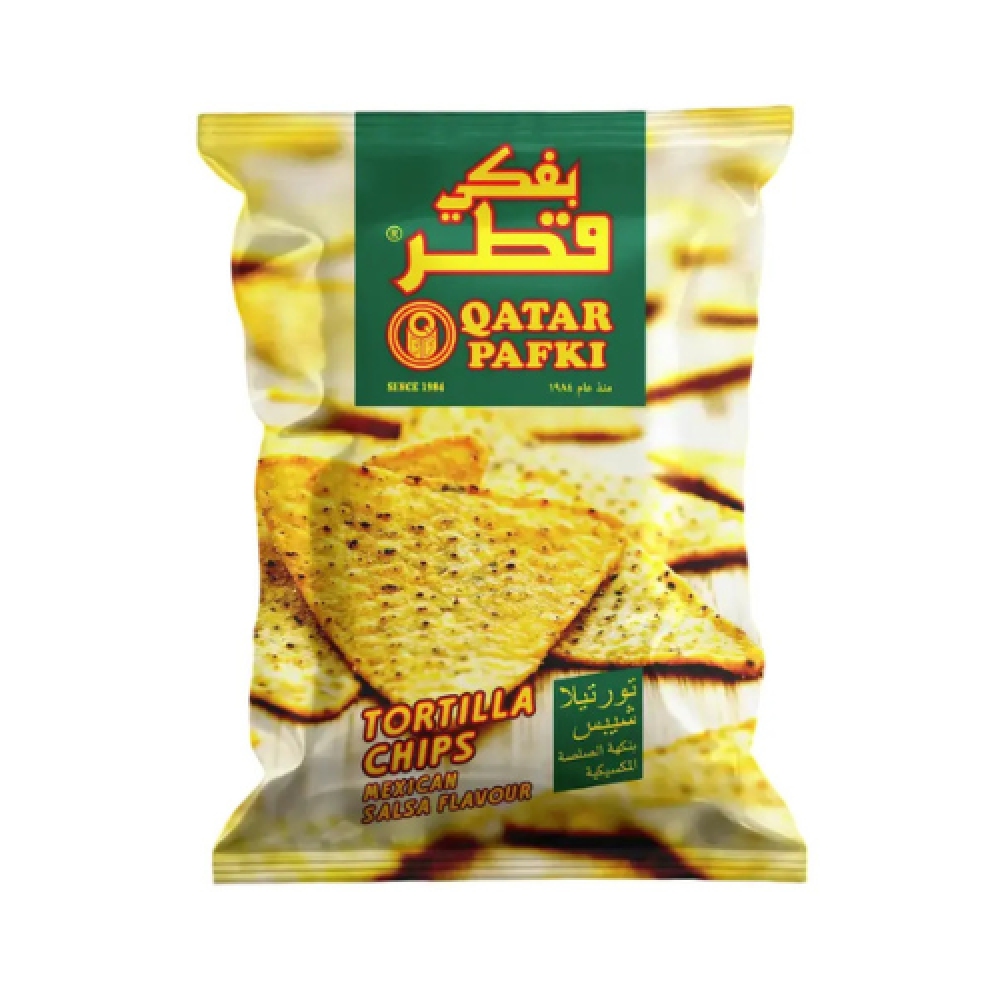 تورتيلا شيبس قطر بنكهة الصلصة المكسيكية 160 جرام