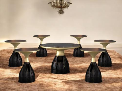 طقم شاي سيراميك فاخر – 7 حبات | تصميم أنيق لتقديم...