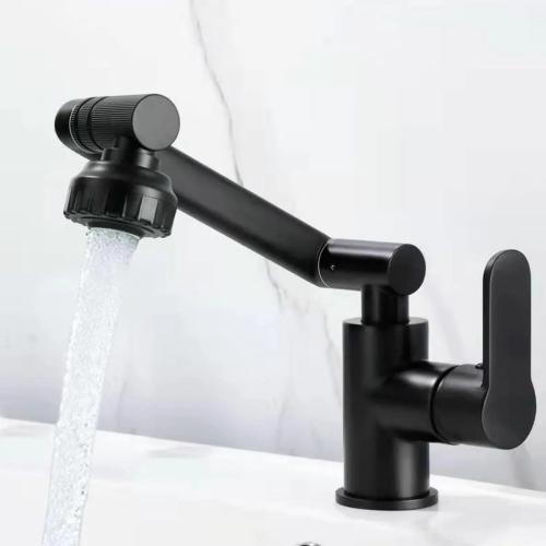 خلاط مغسلة متحرك اسود MT-051
