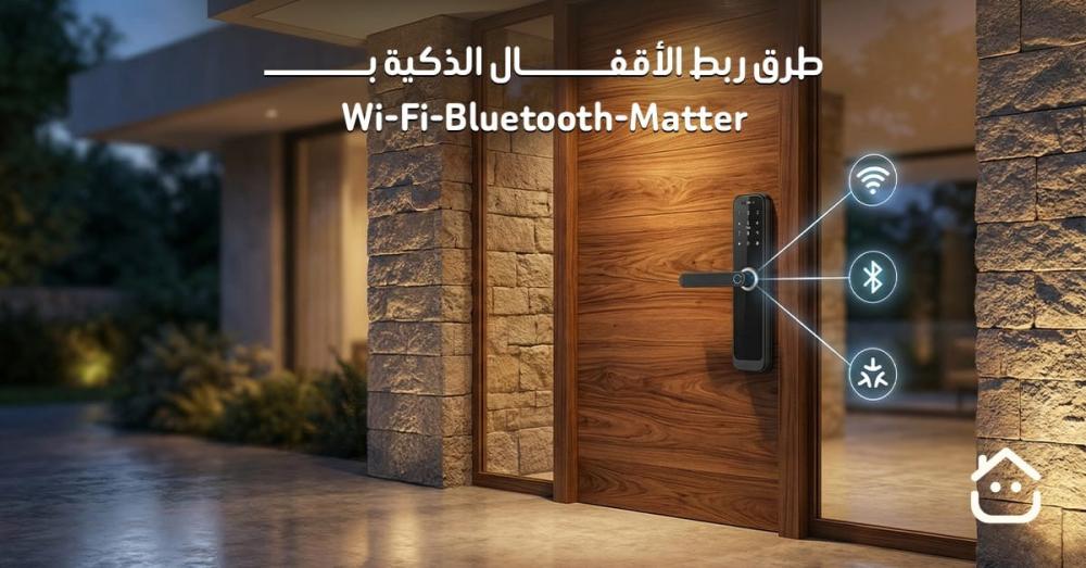 طرق ربط الأقفال الذكية: Wi-Fi وBluetooth وMatter – أيها الأفضل؟