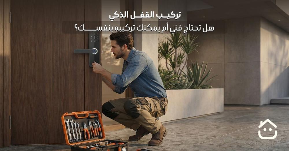 تركيب القفل الذكي: هل تحتاج فني أم يمكنك تركيبه بنفسك؟