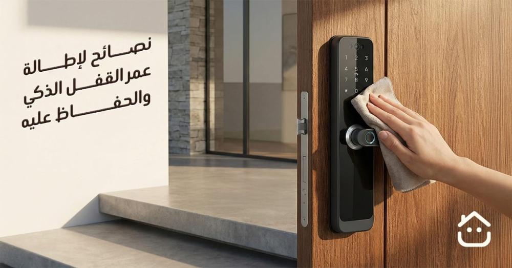 نصائح لإطالة عمر القفل الذكي والحفاظ عليه