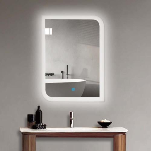 مراية مستطيلة ليد LED ثلاثة الوان 150x70 بنظام اضا...