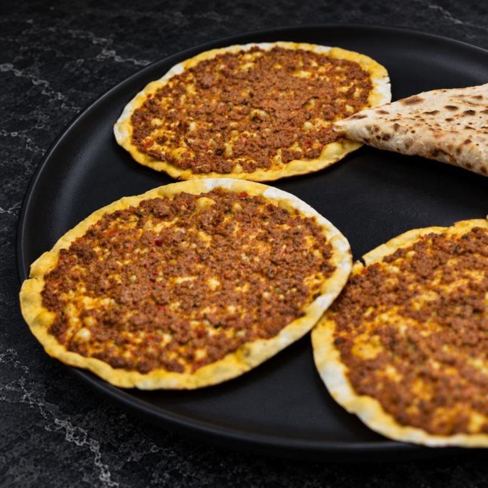 Levantine Meat Sfeeha: A Light Topping and an Evenly Browned Base