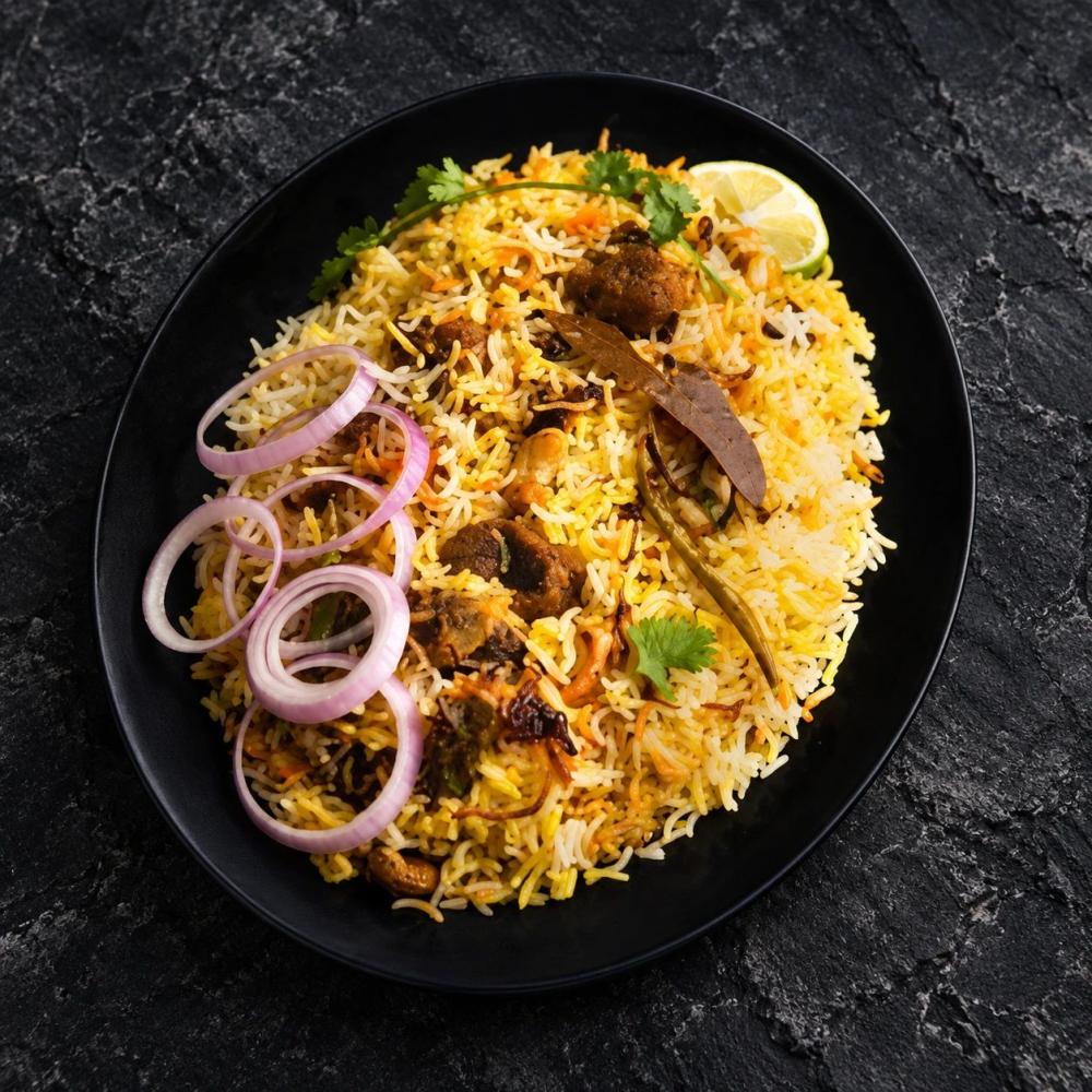 Lamb Machboos: Dried Lime, Spices and Rice
