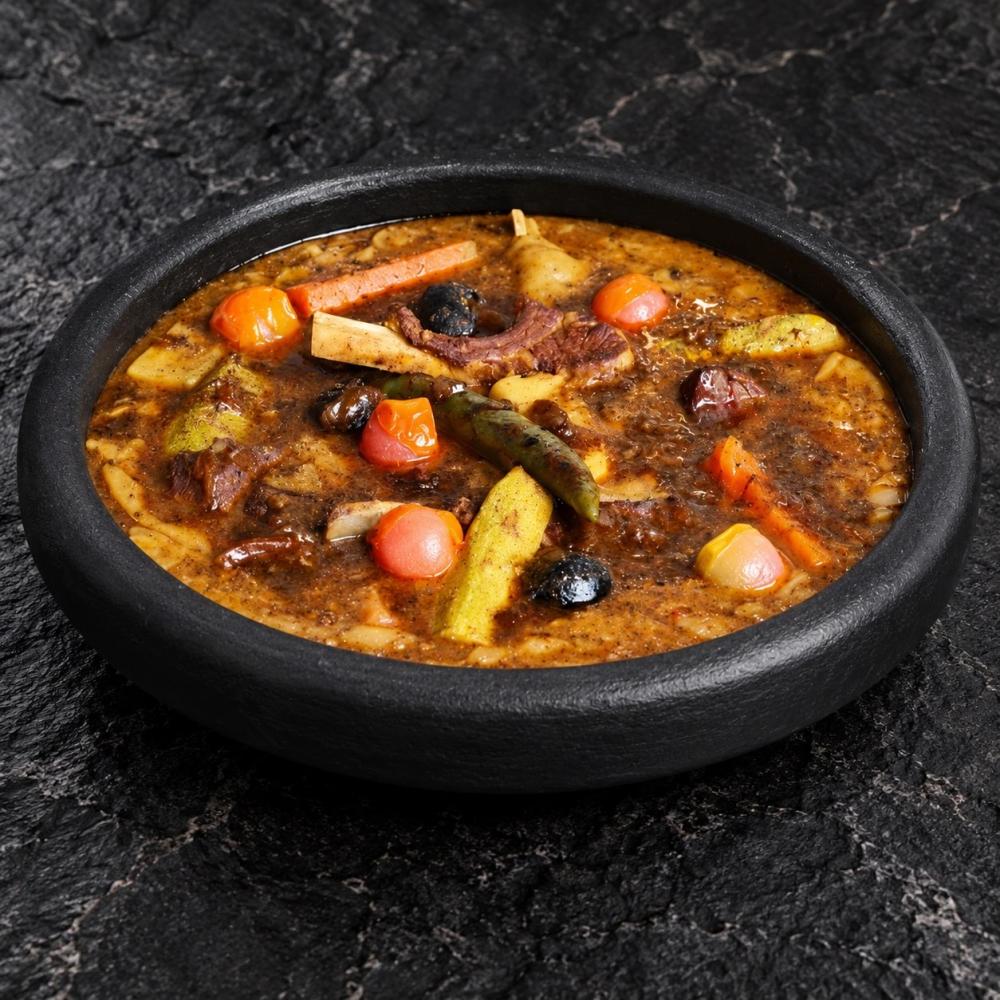 Lamb Marqooq: Thin Dough Sheets with Vegetables and Broth