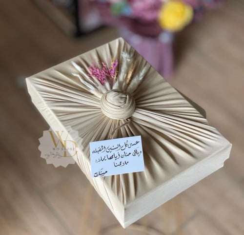تغليف قماش مع الكرت