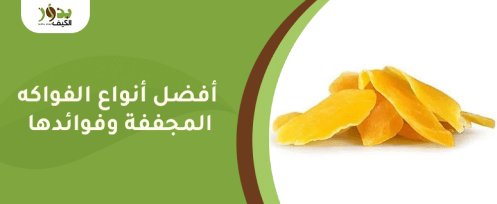 أفضل أنواع الفواكه المجففة وفوائدها