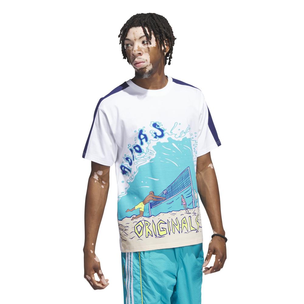 Adidas beach tee online